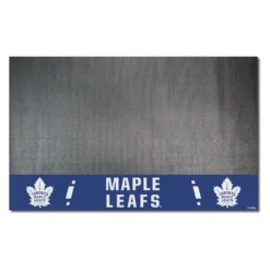 FanMats® 14251 - NHL "Toronto Maple Leafs" 26" X 42" Grill Mat With "Maple Leaf" Logo & "Maple Leafs" Wordmark