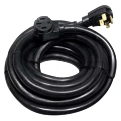 Arcon® - 30' Extension Power Cord With Standard Grip (50A 90° Angled Male X 50A 90° Angled Female)