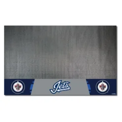 FanMats® 14254 - NHL "Winnipeg Jets" 26" X 42" Grill Mat With "Jets Primary" Logo & Wordmark