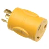 Arcon® - Power Cord Adapter With Standard Grip (30A Locking Male X 30A Straight Female)