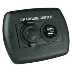JR Products® 15095 - USB Charging Outlet & Cigarette Outlet