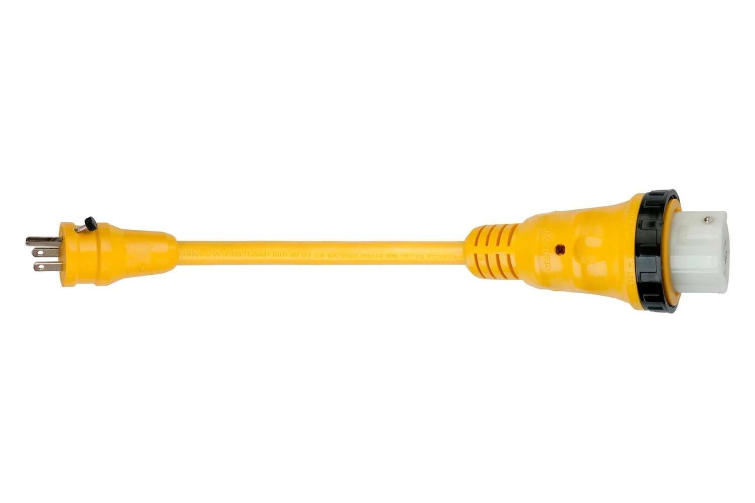 ParkPower® 150SPPRV - 12" Dogbone Power Adapter (15A Straight Male X 50A Locking Female) 2 ParkPower® 150SPPRV - 12" Dogbone Power Adapter (15A Straight Male X 50A Locking Female) - Image 2