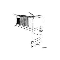 Cummins® - 90° Onan RV Generator Replacement Exhaust Pipe Kit