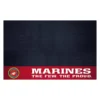 FanMats® 15713 - Military "U.S. Marines" 26" X 42" Grill Mat With "Marines" Official Logo