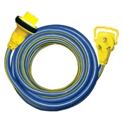 Voltec® - E-Zee Grip™ 35' Extension Power Cord With Handle Grip (30A Straight Male X 30A Locking Female)