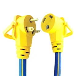 AP Products® 1600509 - 50' Extension Power Cord With Handle Grip (30A Male X 30A Female)