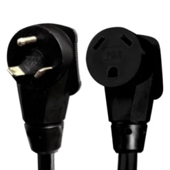 Voltec® - 10' Extension Power Cord With Handle Grip (30A Male X 30A Female)