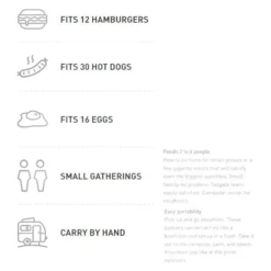 Blackstone® - 22" Tabletop Griddle -Magma Store 1666 13