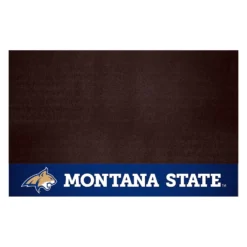 FanMats® 16848 - NCAA Montana State University 26" X 42" Grill Mat With "Bobcat" Logo & Wordmark