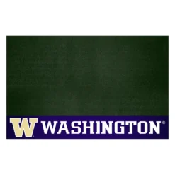 FanMats® 16852 - NCAA University Of Washington 26" X 42" Grill Mat With "W" Logo & "Washington" Wordmark
