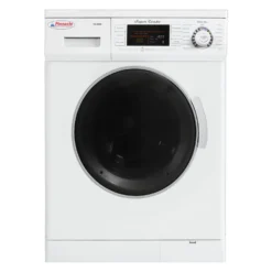 Pinnacle Appliances® 18-4400N W - Super Combo™ Compact Super Combo™ Freestanding White RV Washer And Dryer With Color LED Control Display Front Load RV Washer And Dryer
