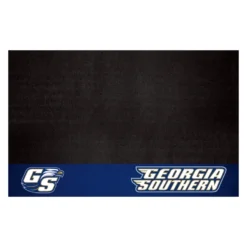 FanMats® 18055 - NCAA Georgia Southern University 26" X 42" Grill Mat With "Eagle & 'GS'" Logo & Wordmark