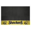 FanMats® 18091 - NCAA Wichita State University 26" X 42" Grill Mat With "WuShock" Logo & Wordmark