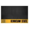 FanMats® 18667 - NCAA Kennesaw State University 26" X 42" Grill Mat With "Interlocked KS" Logo & Wordmark