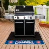 FanMats® 18921 - MLB "Chicago Cubs" 26" X 42" Grill Mat With "2016 World Series Champions" Logo