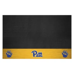 FanMats® 19663 - NCAA University Of Pittsburgh 26" X 42" Grill Mat With "Script 'Pitt'" Logo