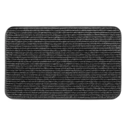 Prest-O-Fit® 2-0450 - Ruggids™ 19" X 30" Black Granite Tread Carpet Door Mat
