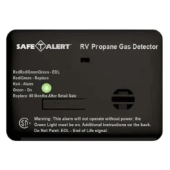 Safe-T-Alert® 20-441-P-BL - 20 Series™ Black Surface Mount Propane/LP Gas Alarm