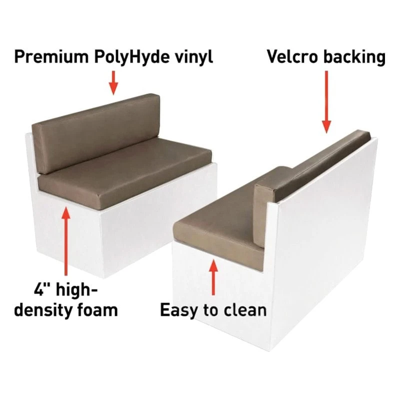 Thomas Payne® 2021100493 - 40" Grummond RV Dinette Replacement Cushions 2 Thomas Payne® 2021100493 - 40" Grummond RV Dinette Replacement Cushions - Image 2