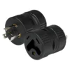 ParkPower® - Round Power Cord Adapter (20A Locking Male X 30A Locking Female)