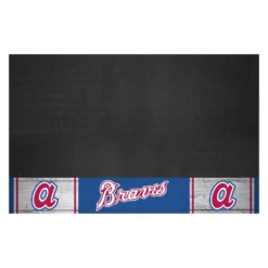 FanMats® 2044 - MLB "1974 Atlanta Braves" 26" X 42" Retro Grill Mat