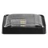 Arcon® 20676 - Rectangular Clear Lens Black Case LED Porch Light