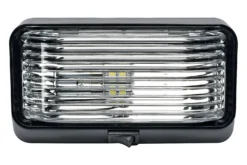 Arcon® 20677 - Rectangular Clear Lens Black Case LED Porch Light -Magma Store 20677 3
