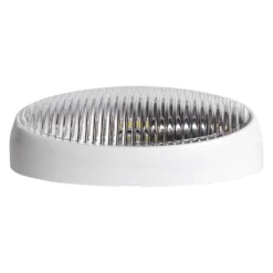 Arcon® 20678 - Oval Clear Lens White Case LED Porch Light