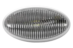 Arcon® 20678 - Oval Clear Lens White Case LED Porch Light -Magma Store 20678 3