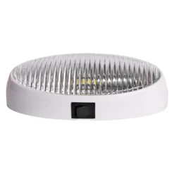 Arcon® 20679 - Oval Clear Lens White Case LED Porch Light