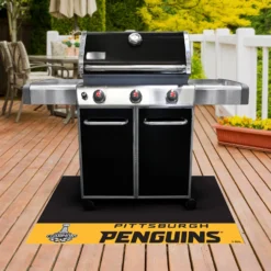 FanMats® 20894 - NHL "Pittsburgh Penguins" 26" X 42" Grill Mat With "2016 Stanley Cup Champions" Logo