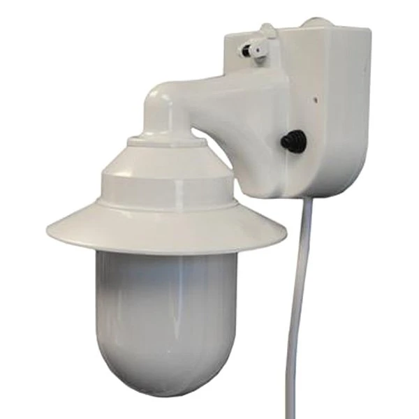 Polymer® - Cylinder White Lens Incandescent Wall Lantern With Switch 2 Polymer® - Cylinder White Lens Incandescent Wall Lantern With Switch - Image 2