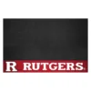 FanMats® 21631 - NCAA Rutgers University 26" X 42" Grill Mat With "Block R" Logo & Wordmark