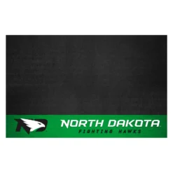 FanMats® 22010 - NCAA University Of North Dakota 26" X 42" Grill Mat With "ND Hawk" Logo & Wordmark