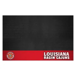 FanMats® 22015 - NCAA University Of Louisiana-Lafayette 26" X 42" Grill Mat With "Ragin' Cajuns" Wordmark