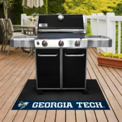 FanMats® 24005 - NCAA Georgia Tech 26" X 42" Grill Mat