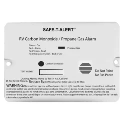 Safe-T-Alert® 25-742-WHT - 25 Series™ White Flush Mount Propane/LP Gas Alarm