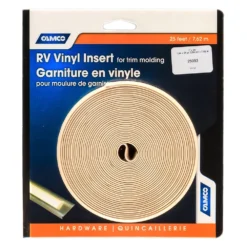 Camco® 25093 - 25' Beige Vinyl Trim Insert -Magma Store 25093 3