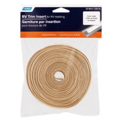 Camco® 25123 - 25' Colonial White Vinyl Trim Insert -Magma Store 25123 7