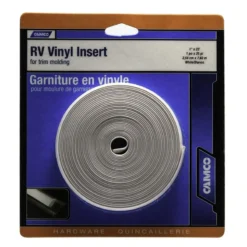 Camco® 25163 - 25' White Vinyl Trim Insert -Magma Store 25163 3