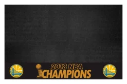 FanMats® 25334 - NBA "Golden State Warriors" 26" X 42" Grill Mat With "2018 NBA Finals Champions" Logo -Magma Store 25334 2