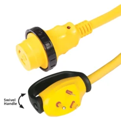 ParkPower® - 25' Extension Power Cord (30A Locking Male X 30A Straight Female) -Magma Store 25spp rv 5