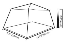 Eureka® - NoBugZone™ 3-in-1 Shelter -Magma Store 2624531 16