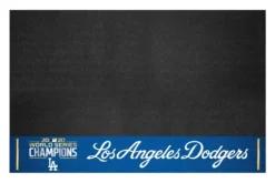 FanMats® 29266 - MLB "Los Angeles Dodgers" 26" X 42" Grill Mat With "2020 World Series Champions" Logo -Magma Store 29266 2