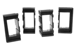 JT&T® - Single SPST On/Off Rectangular Black Illuminated Carling Style Multi Purpose Switches -Magma Store 2958f 3