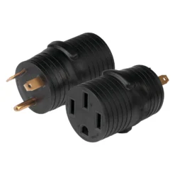ParkPower® 3050RVSA-B - Round Power Cord Adapter (30A Male X 50A Female)