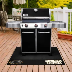 FanMats® 30605 - NCAA University Of Wisconsin-Milwaukee 26" X 42" Grill Mat -Magma Store 30605 5