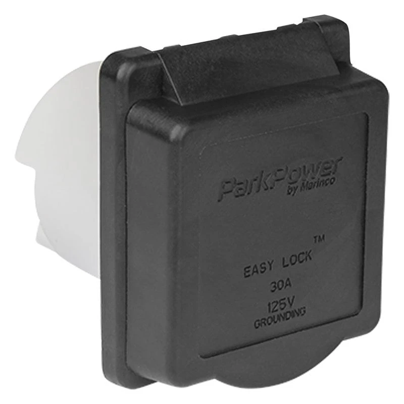 ParkPower® 30ARVIB - Weekender Series 30A Straight Square Outdoor Power Inlet 1 ParkPower® 30ARVIB - Weekender Series 30A Straight Square Outdoor Power Inlet