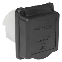ParkPower® - Weekender Series 30A Straight Square Outdoor Power Inlet
