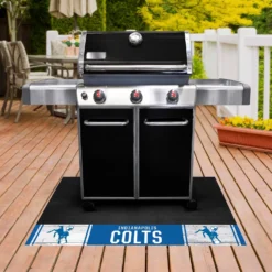 FanMats® 32609 - NFL "Indianapolis Colts" 26" X 42" Grill Mat With "Bucking Colt" Logo -Magma Store 32609 5